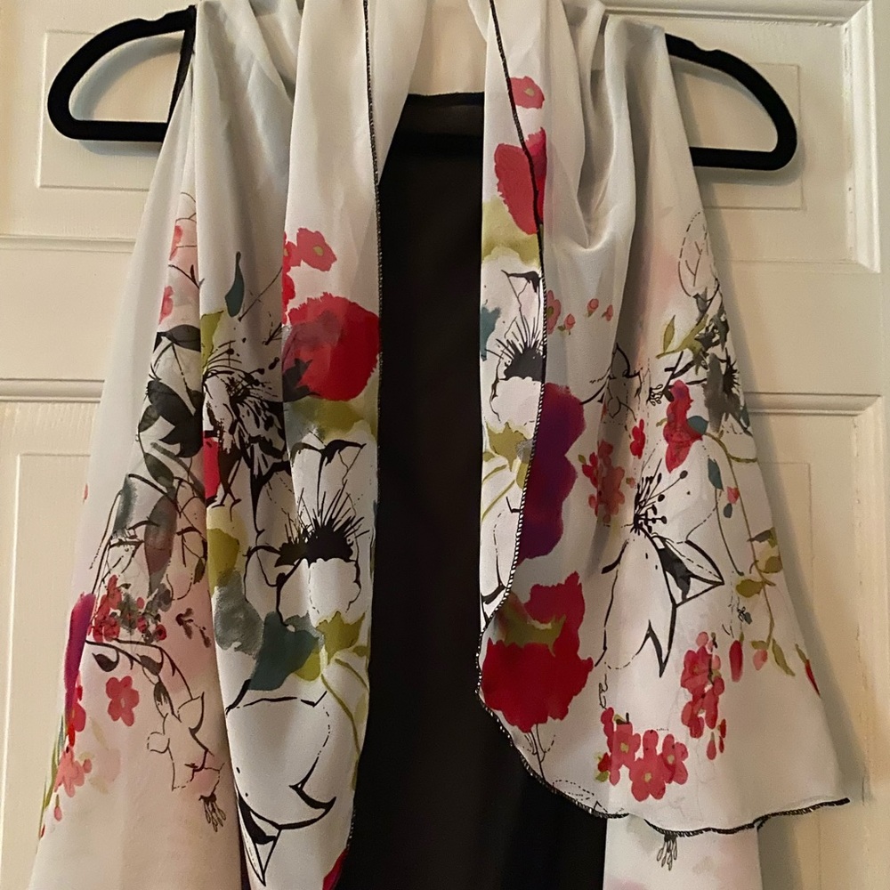 Silky Long Vest/Shawl